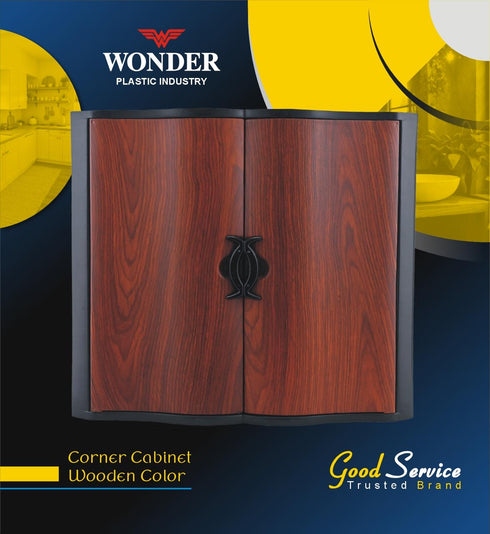Corner Cabinet Wooden Color