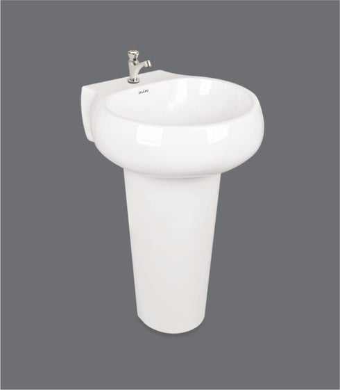 Two Piece Flora Basin Pedestal