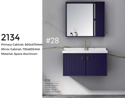 Aluminum Bath Room Vanity 2134