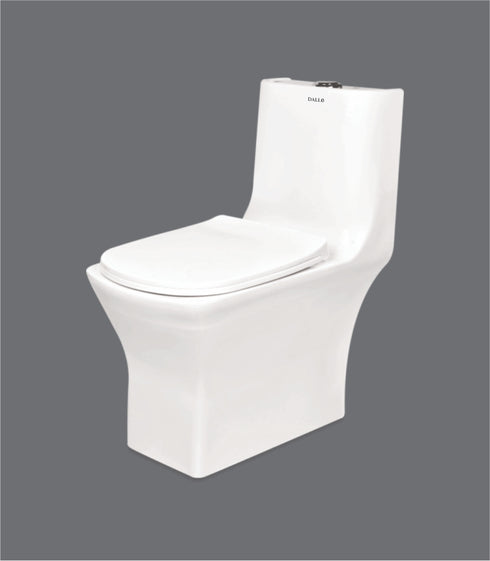 001 One Piece Commode