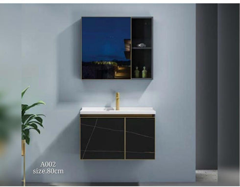 Aluminum Bath Room Floating Vanity