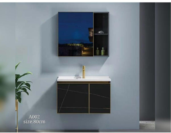 Aluminum Bath Room Floating Vanity