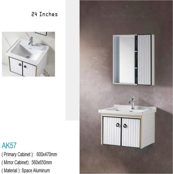 PVC Vanity 24inches code Ak 57