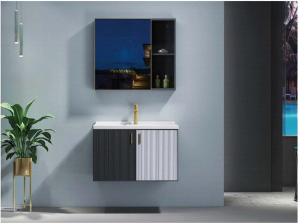 Aluminum Bath Room Floating Vanity #45