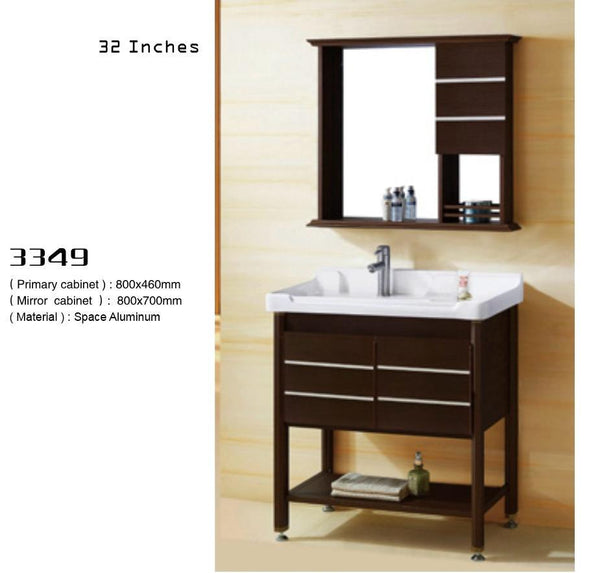 Aluminum Bath Room Vanity 3349