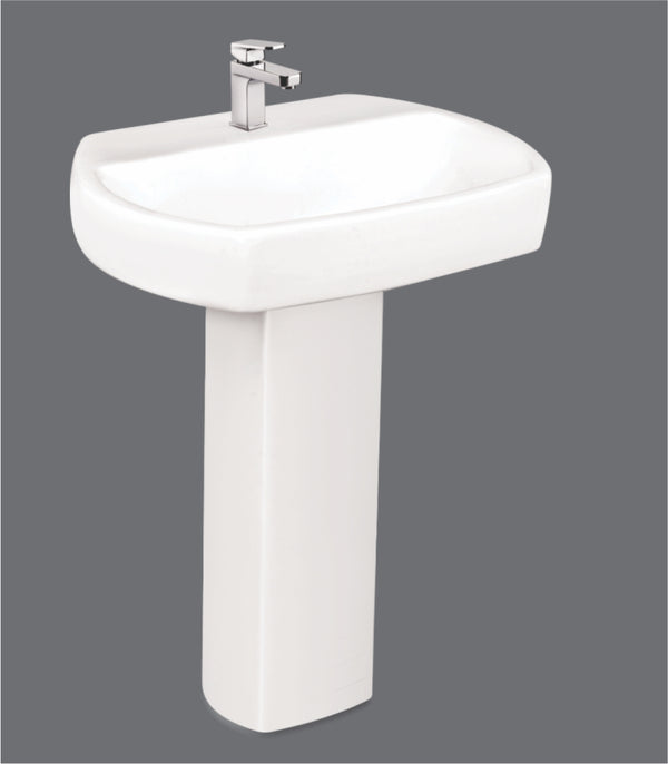 Two Piece Clada Basin Pedestal