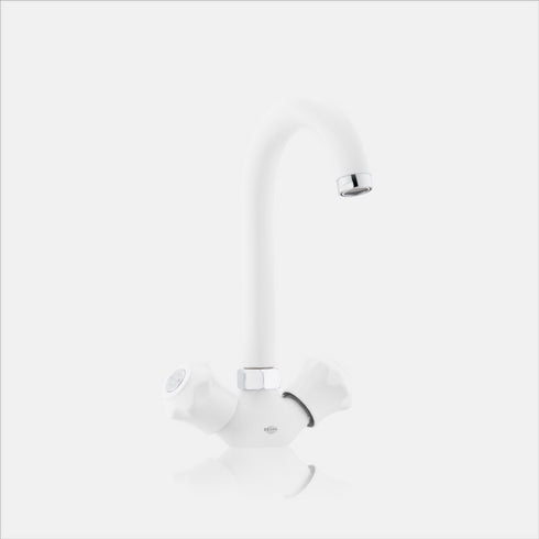 Surahi White Bath Set