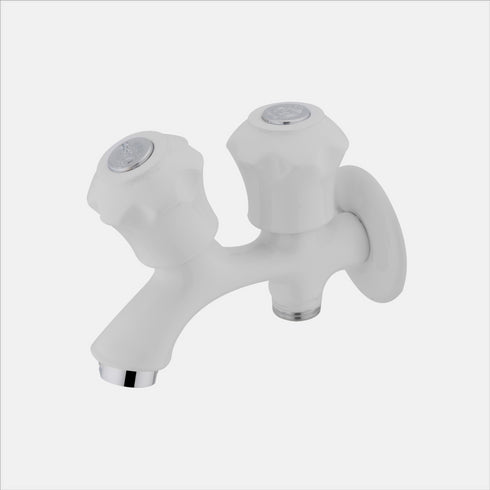 Surahi White Bath Set