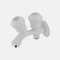 Art 1204 Double cock Surahi White