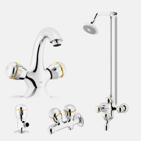 Marian Gold Ring Bath Set