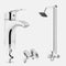 Aqua Lever Bath Set