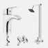 Aqua Lever Bath Set