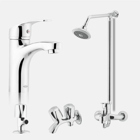 Reewa Lever Bath Set