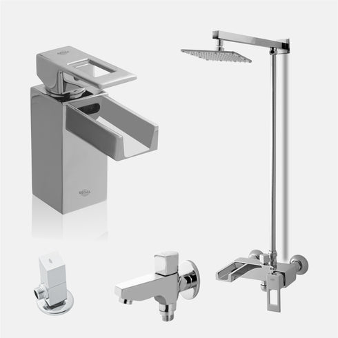 Water Fall Lever Bath Set