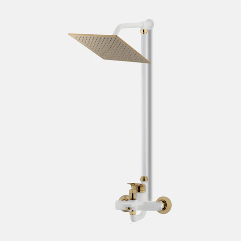 Art 301 Wall Shower Super White Gold