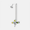 Art 3901 Wall Shower Star Diamond
