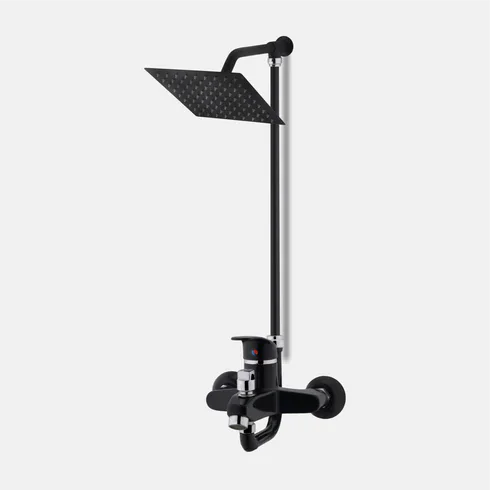 Art 501 Wall Shower Crown Black