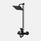 Art 501 Wall Shower Crown Black