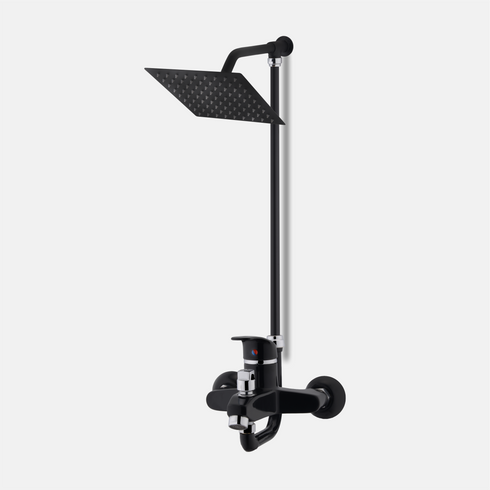 Art 501 Wall Shower Crown Black