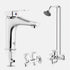 Sleek Lever Bath Set