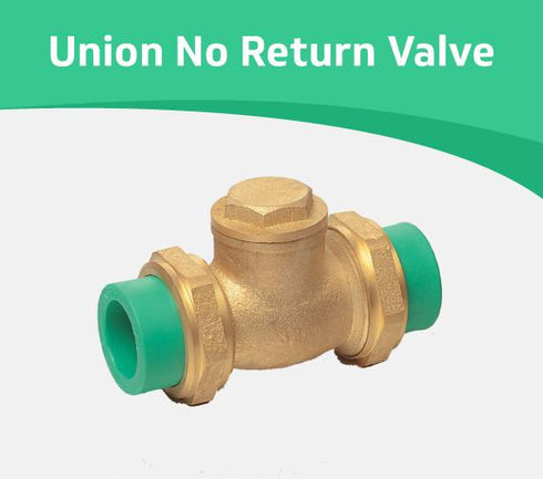 Union No return Valve