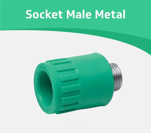 Socket Male Metal