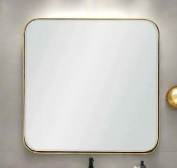 Round Square Simple Mirror
