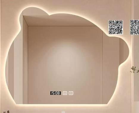 Teddy Shape LED Mirror